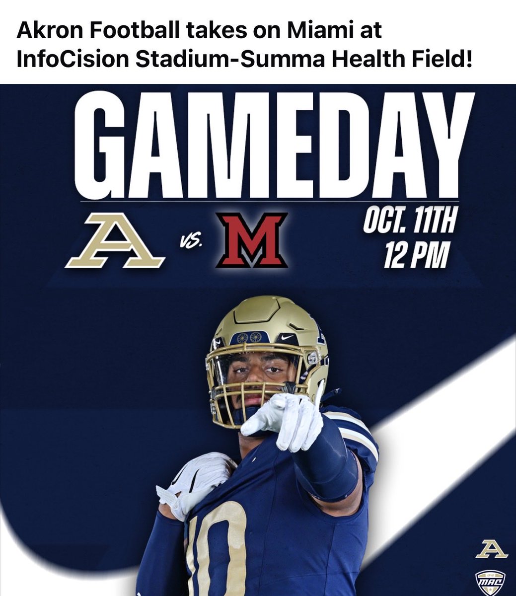 Akron vs Miami Ohio