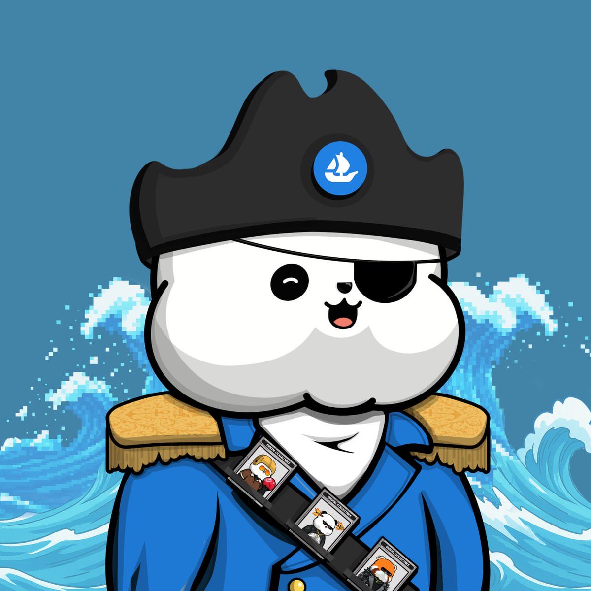 opensea's tweet photo. @KanpaiPandas @saidseven_ @jackbutcher @mikethree @DeeZe @FroggyCyborg it’s time https://t.co/f4YOvgrezX