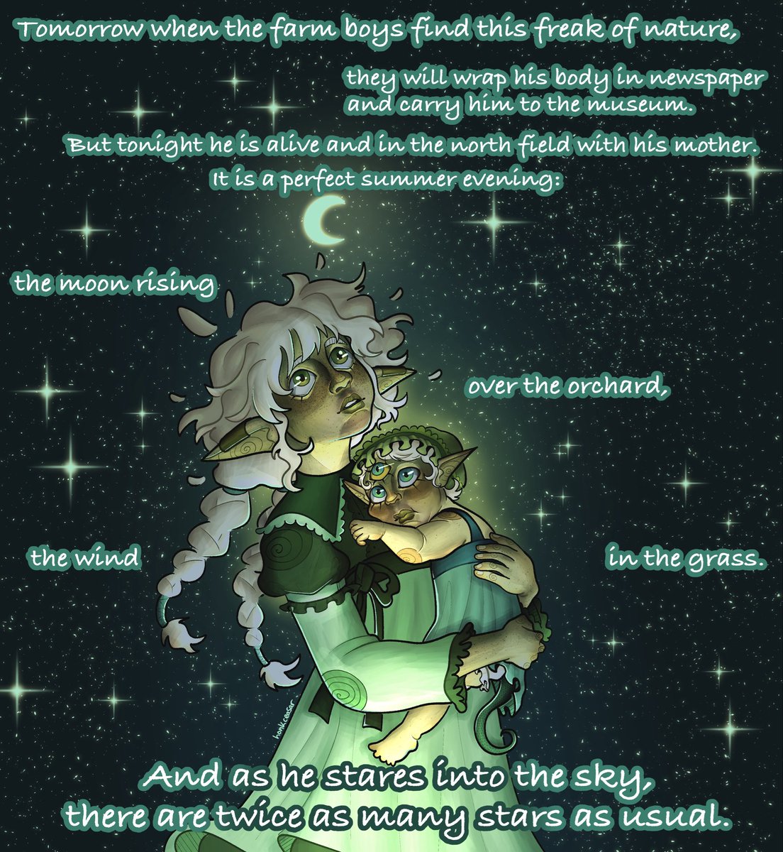 the two-headed calf 
#jrwi #jrwifanart #totalmonsterkill