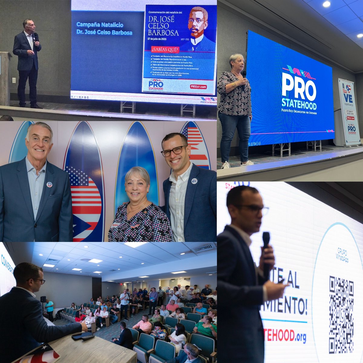 LawsPR51's tweet image. Gracias a todos los que participaron el sábado pasado  del taller de @prostatehoodorg “Uniendo la Agenda por la Estadidad: Estrategia y Movilización”, durante la Convención del @pnp_pr. 🇺🇸🇵🇷

Juntos seguimos fortaleciendo la agenda por la igualdad y la #EstadidadParaPuertoRico!