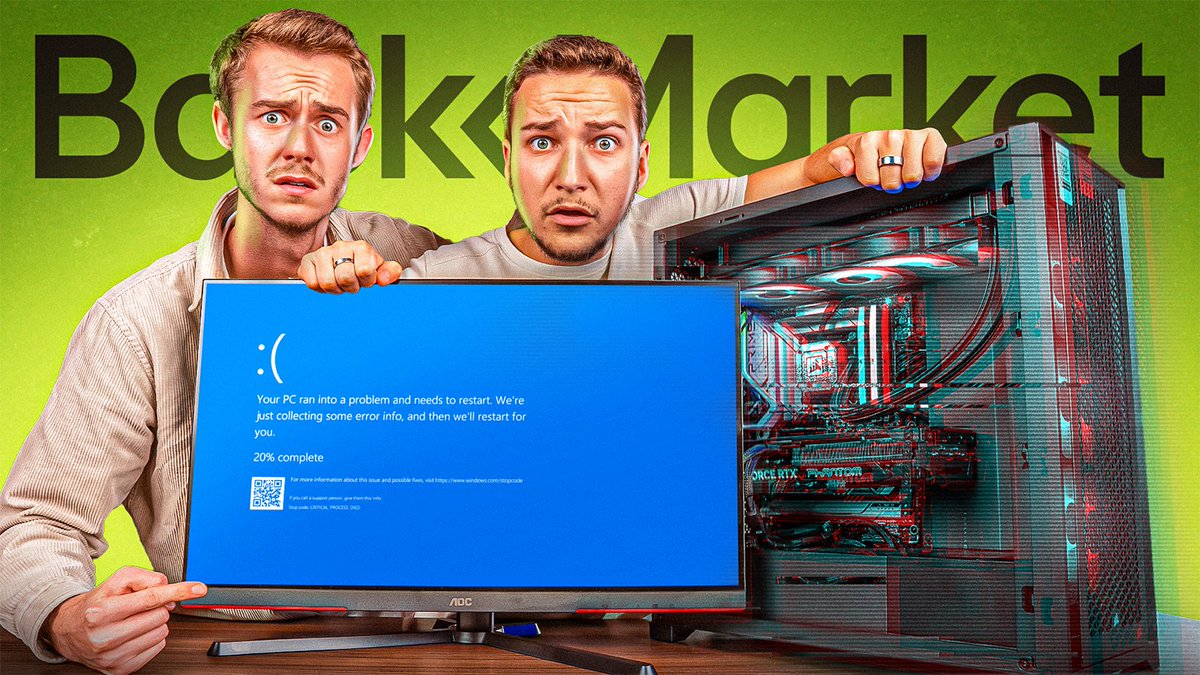 ACHETER LE PC GAMER LE PLUS CHER DE BACKMARKET (il crash…)
youtu.be/ol2WO60rMqk