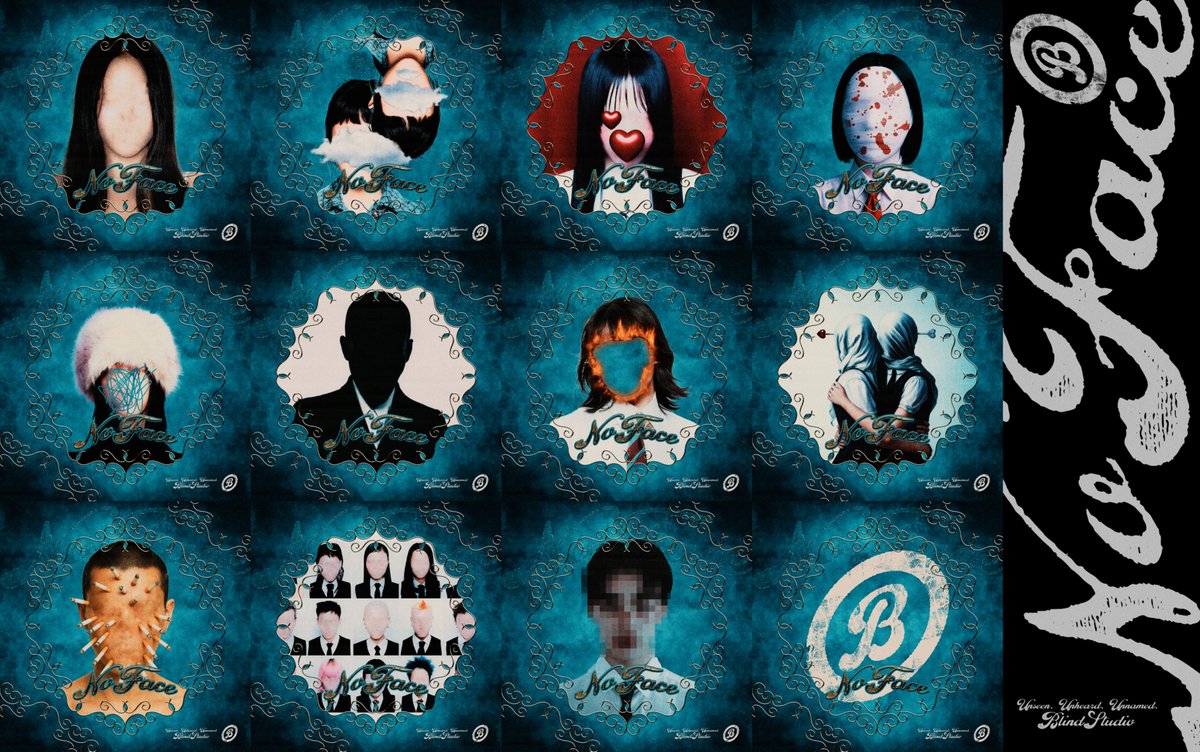1350px's tweet image. ¨NoFace¨ Collection (Blind).
more : be.net/1350px
Support is appreciated.🖤