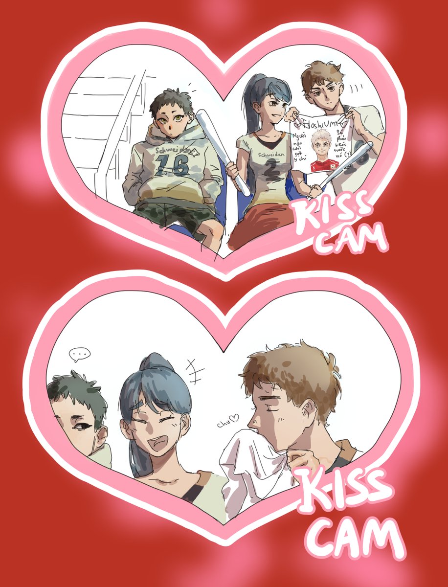 #Kisscam #hiruhoshi #haikyuu