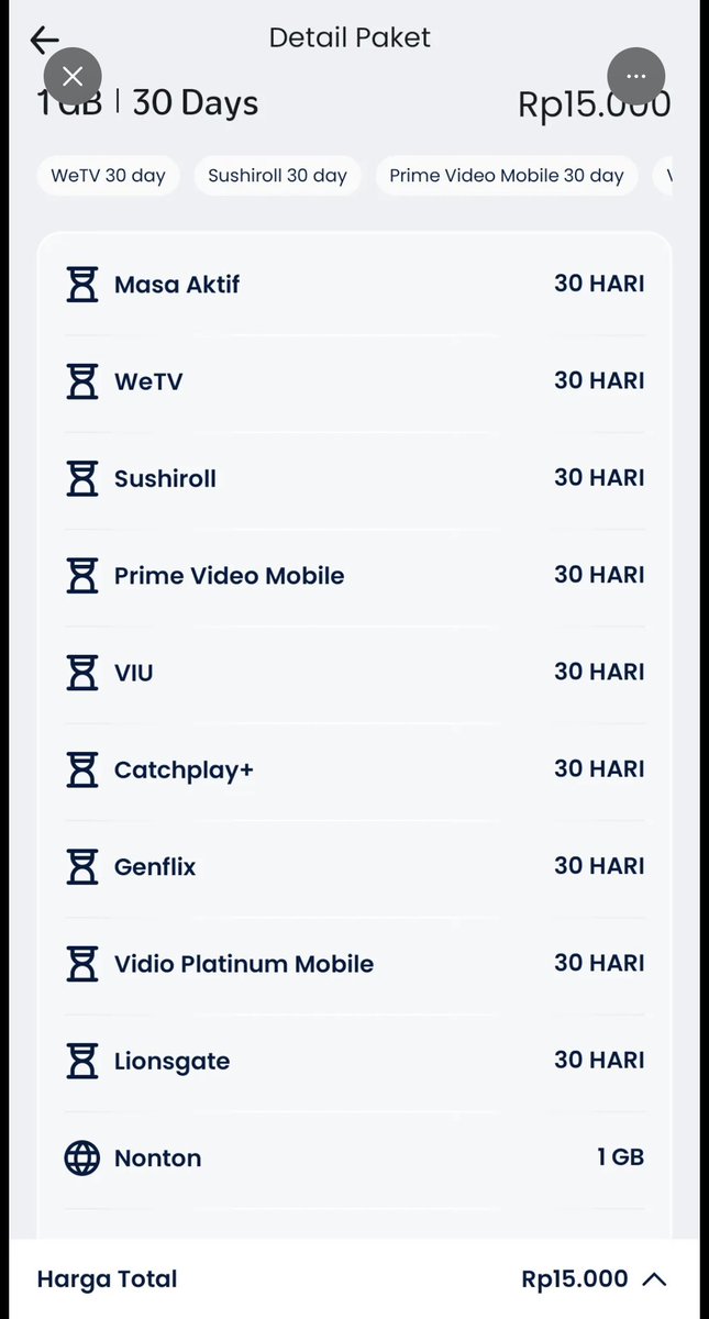 indrianadws's tweet photo. @Telkomsel iya tp yg "nonton hemat min" bulan lalu aku beli kaya gini https://t.co/yEd40lmcjO