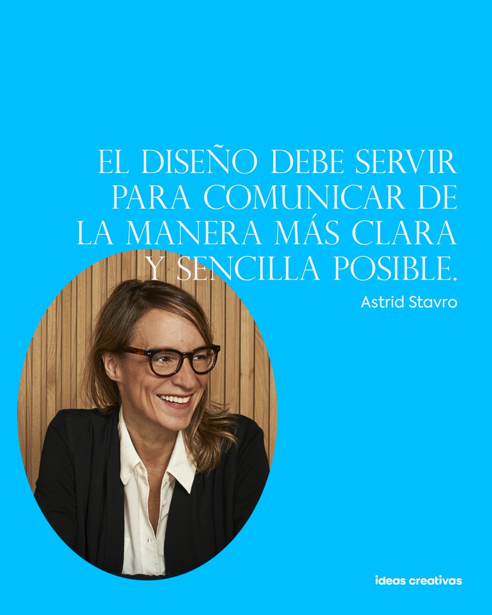 IdeasCreativasE's tweet photo. “el diseño debe servir para comunicar…”
— Astrid Stavro

#frase #ideas #diseño #diseñográfico #brandingestudio https://t.co/aymEbYPMI7