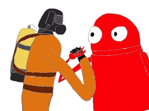CODENAMEsx11347's tweet image. Salvager bros together at last 
#fortnitemares #fortniteArt #lethalcompany #REPO