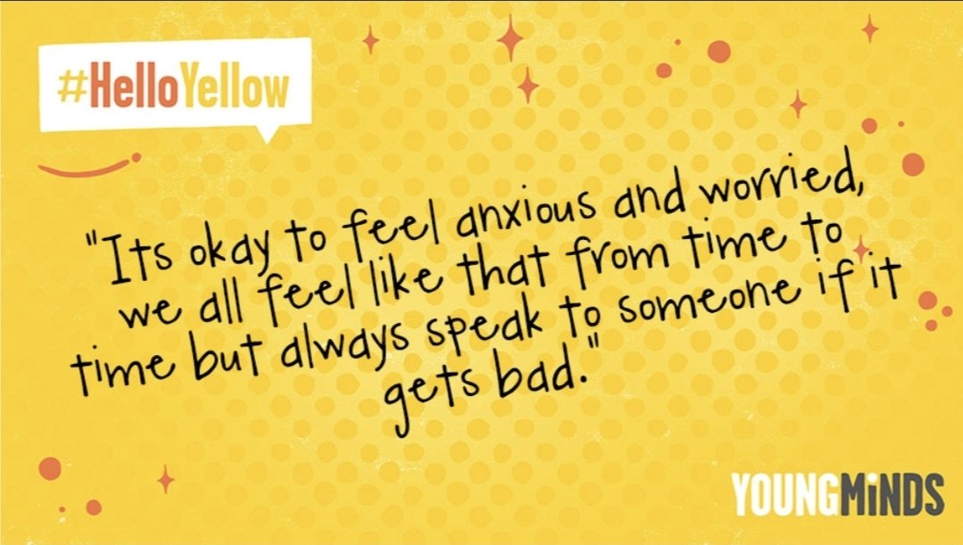Short_Heath_JS's tweet image. Thank you to everyone who participated in #HelloYellow today by wearing a splash of yellow 💛 
We all know what a good friend is and our we can help our friends too ⭐️🦉