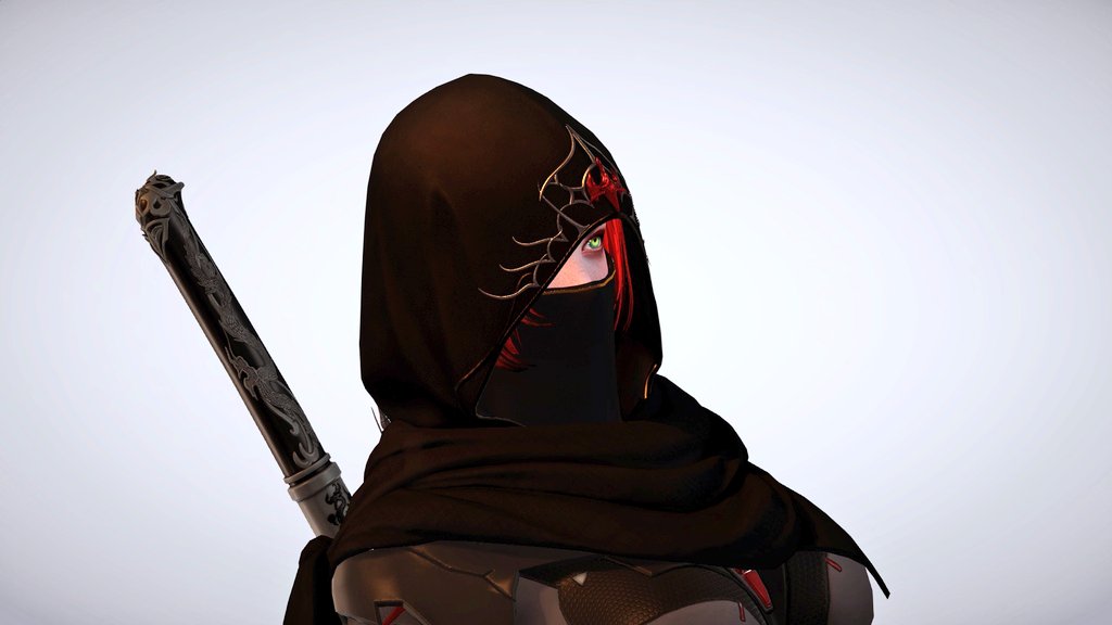 마참내 닌자룩 완성