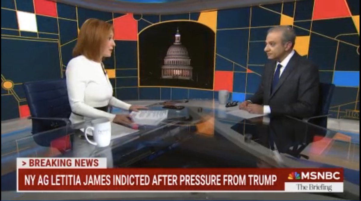 Inside with Jen Psaki (@insidewithpsaki) on Twitter photo . <a href="/PreetBharara/">Preet Bharara</a> takes a wider view on Donald Trump's weaponization of the DOJ: "Do people really think it ends at the end of the list that Trump has put out so far? What do you think happens when Trump runs out of Democrats?" bsky.app/profile/briefi⦠. <a href="/PreetBharara/">Preet Bharara</a> takes a wider view on Donald Trump's weaponization of the DOJ: "Do people really think it ends at the end of the list that Trump has put out so far? What do you think happens when Trump runs out of Democrats?" bsky.app/profile/briefiā¦