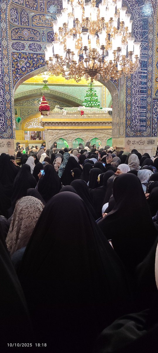 وارد شدن با ناخن های کاشته در این حریم مقدس فقط ناشی از جهالت است وبس .
#يوم_الجمعة