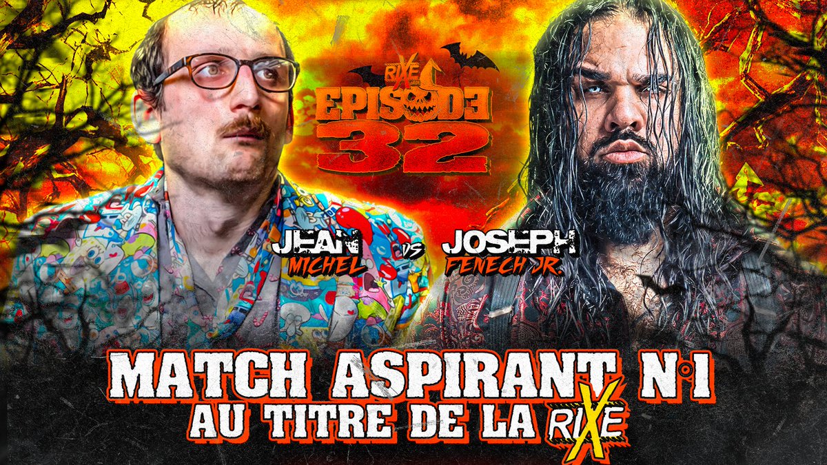 rixecatch's tweet image. Cher peuple de la RIXE,

Ces deux personnalités hors-norme s&apos;affrontent de nouveau chez RIXE mais cette fois-ci, les enjeux ont changé !
Qui de JEAN-MICHEL ou de JOSEPH FENECH JR deviendra le prochain aspirant n°1 ?

📍 YFFINIAC (22)
🎫 bit.ly/Rixe-catch