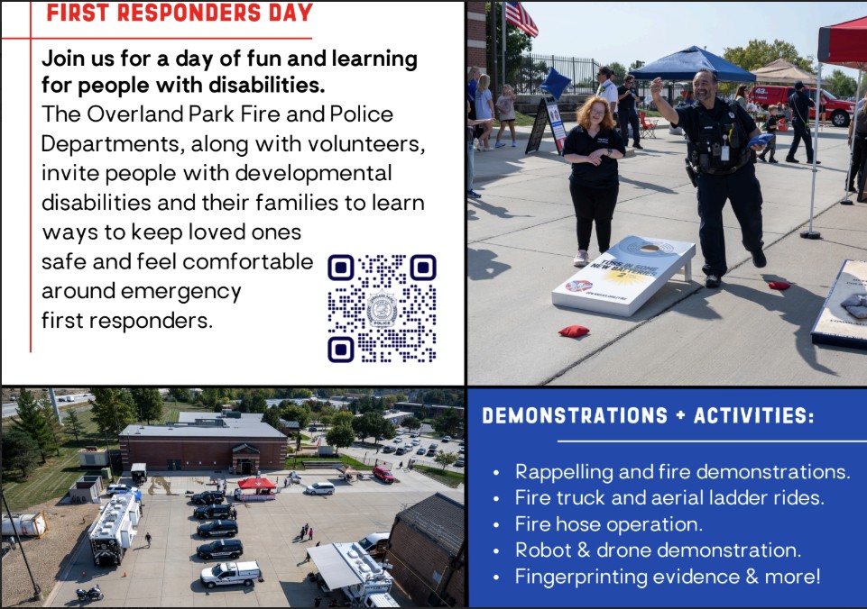 Friends of First Responders Day: October 11th 1pm-3pm located at 12401 Hemlock.  All are welcome to attend.