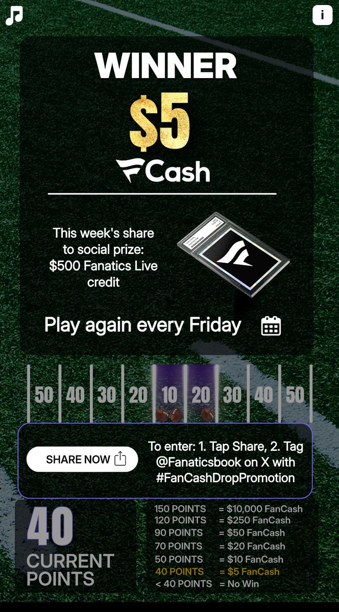 jamstarr's tweet photo. Play the #FanCashDropPromotion today
https://t.co/znTQq0nV1u https://t.co/Jem2Fk3qHB