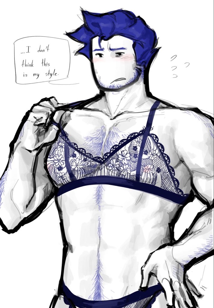 deetarotaro's tweet photo. Guest 1337 in lingerie https://t.co/wMENeb7B5q