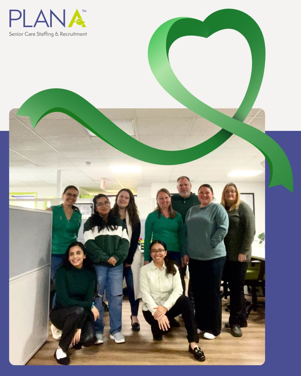PlanALTC's tweet image. 💚 Our team is showing their support for World Mental Health Day by wearing green! Together, we’re raising awareness and sparking conversation about the importance of mental health.

#WorldMentalHealthDay #TeamSupport #MentalHealthMatters