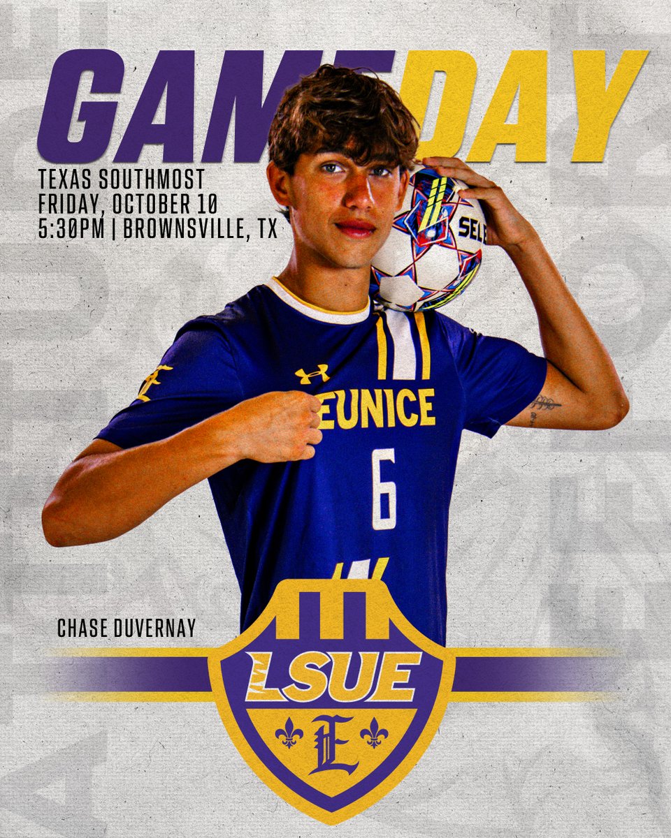 Let's GEAUX! LSU Eunice is in the Lone Star State today to begin a four-game road swing, starting with Texas Southmost.  The Bengals and Scorpions get underway at 5:30PM from Brownsville.

#GeauxBengals
#EarnYourStripes