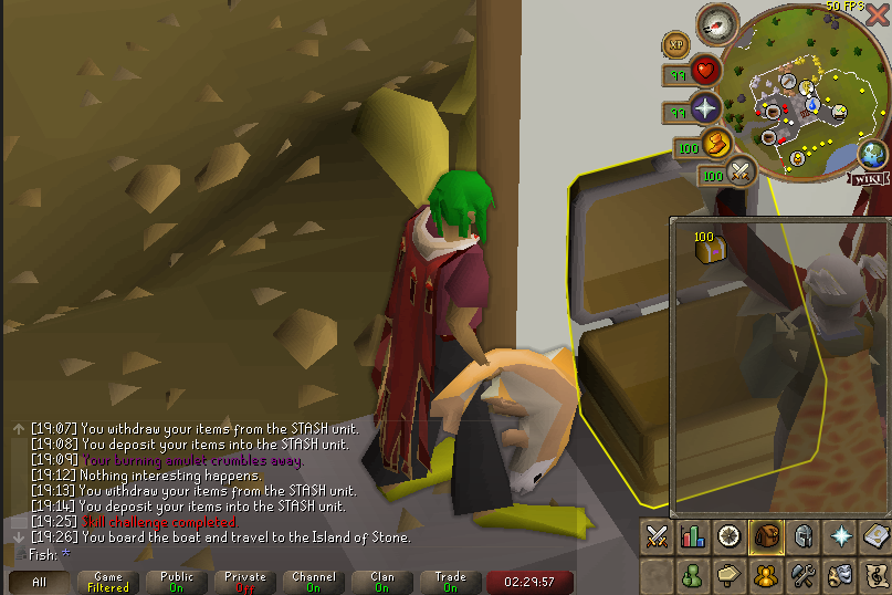 tonight on doing anything except inferno... 100 hard caskets 🤠