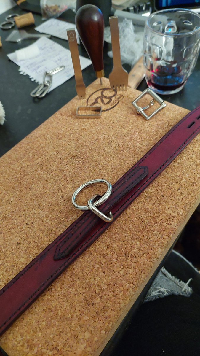 Things be in the works, don't worry about it.
Or do.

Leather/chain wear shop opening... soon? 🐾