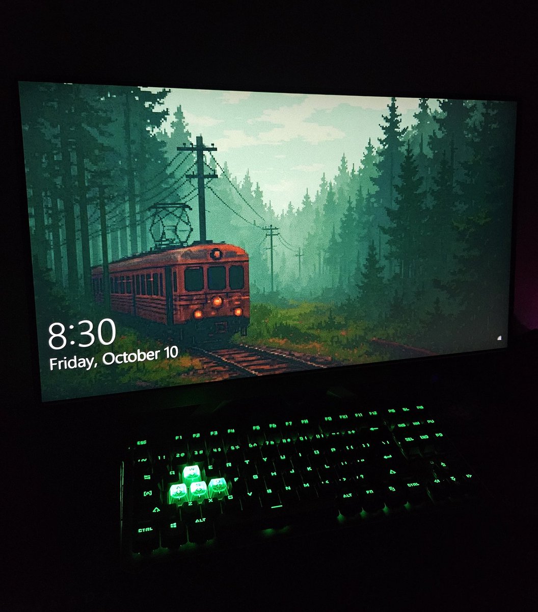 نااادر ما استخدم الذكاء الإصطناعي بتوليد او تعديل الصور، بس كان في خلفية مقاس جوال عاجبتني قلت اعدل مقاسها بالذكاء بما يناسب خلفية لسطح المكتب

وهذي النتيجة 👇