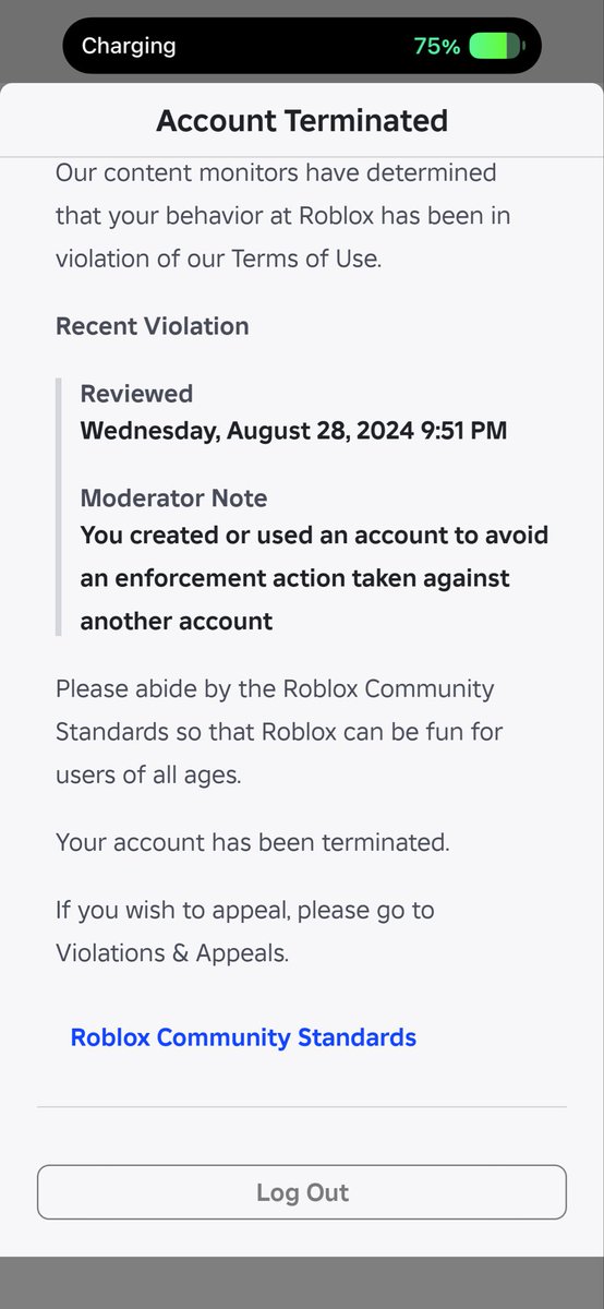 BatmanGaming_'s tweet image. Fuck you @Roblox hope yall get shutdown terminated my account yet again