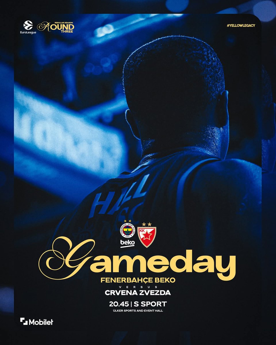 #fenerbahçebeko 
#Gameday 
#Eroleauge