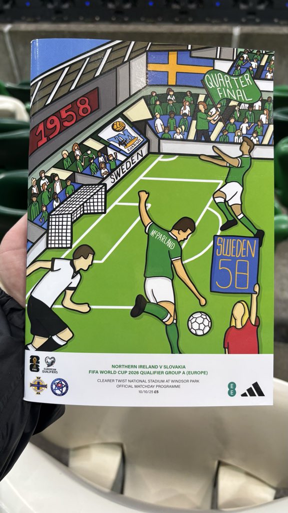 Ground 650 - <a href="/NorthernIreland/">Northern Ireland</a> vs <a href="/sfzofficial/">SFZ (official)</a> - FIFA World Cup 2026 Qualifier #groundhopping ⚽️⚽️⚽️⚽️