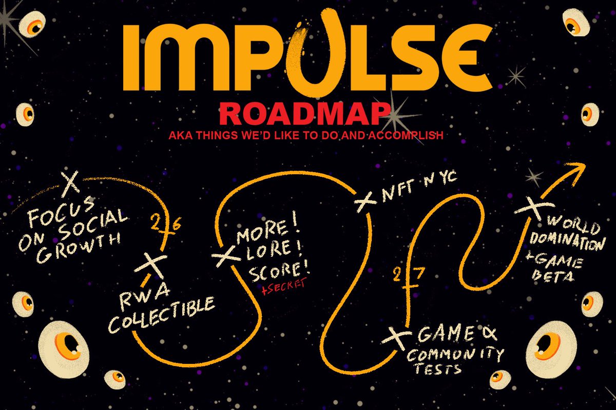 playimpulse's tweet image. Happy Roadmap Day //

Impulse is and was always a creative outlet for anyone working on it. 

Meaning that there are goals we want to meet, things we want to make/do, and milestones to achieve!

playimpulse.io/roadmap