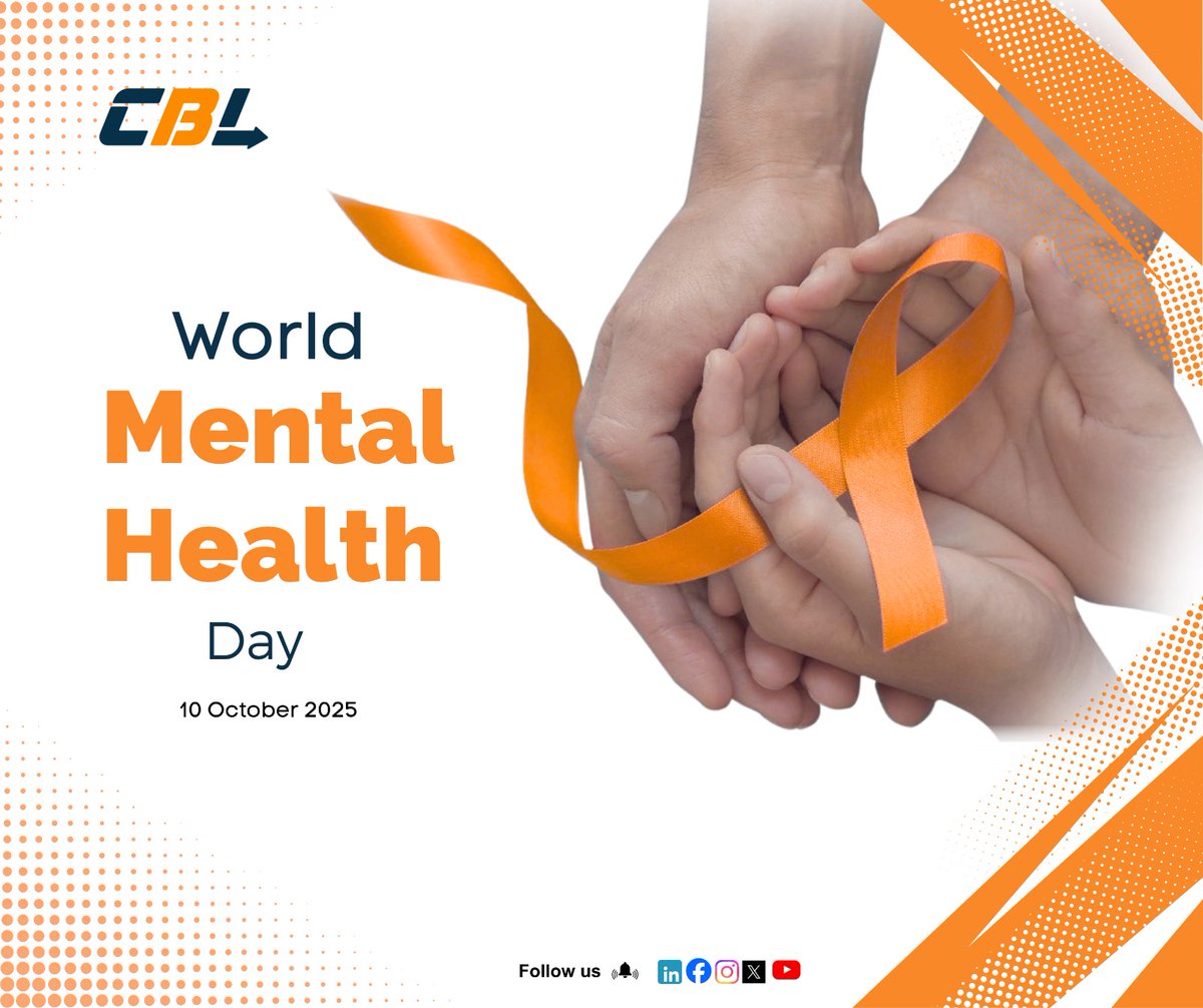 cblinc002's tweet image. 𝐌𝐞𝐧𝐭𝐚𝐥 𝐡𝐞𝐚𝐥𝐭𝐡 𝐢𝐬 𝐧𝐨𝐭 𝐚 𝐝𝐞𝐬𝐭𝐢𝐧𝐚𝐭𝐢𝐨𝐧 - 𝐢𝐭’𝐬 𝐚 𝐣𝐨𝐮𝐫𝐧𝐞𝐲. 𝐋𝐞𝐭’𝐬 𝐰𝐚𝐥𝐤 𝐢𝐭 𝐭𝐨𝐠𝐞𝐭𝐡𝐞𝐫.Tight deadlines,𝐥𝐨𝐧𝐠 𝐡𝐚𝐮𝐥𝐬,𝐚𝐧𝐝 𝐬𝐨𝐥𝐢𝐭𝐚𝐫𝐲 𝐡𝐨𝐮𝐫𝐬 test more than just deliverables.
#CBL #mentalhealth #WorldMentalHealthDay