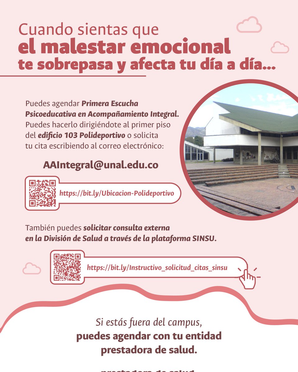 Área de Acompañamiento Integral- UNAL tweet media