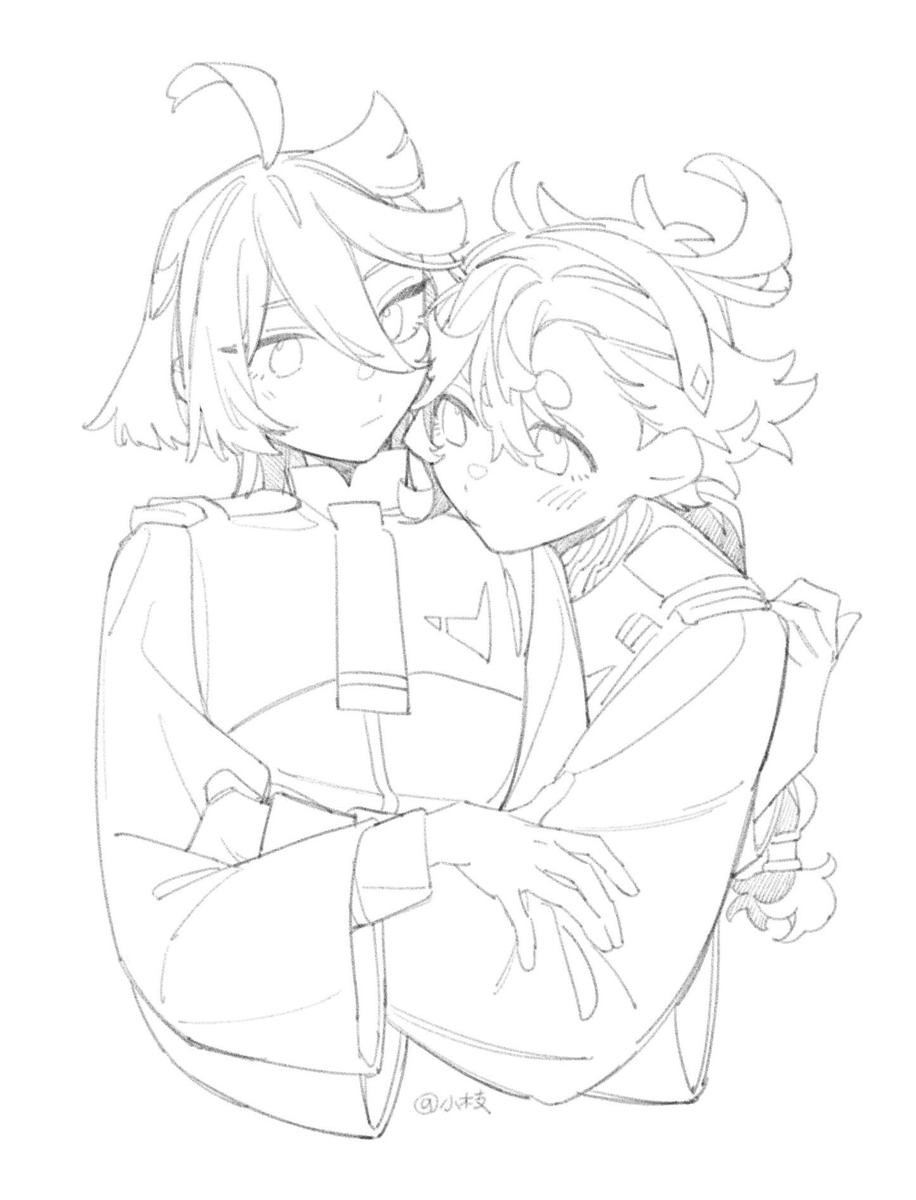 後ろ髪💍 tweet media
