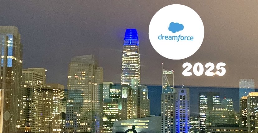 You can feel the atmosphere in SOMA already.  From the core organizing team, designers, vendors, partners and attendees, Dreamforce is an absolute vibe. Bring it on. #df2025 #dreamforce #salesforce #AIFirst #AI #CRM #Trailblazers #Innovation <a href="/Benioff/">Marc Benioff</a> #grateful #soma