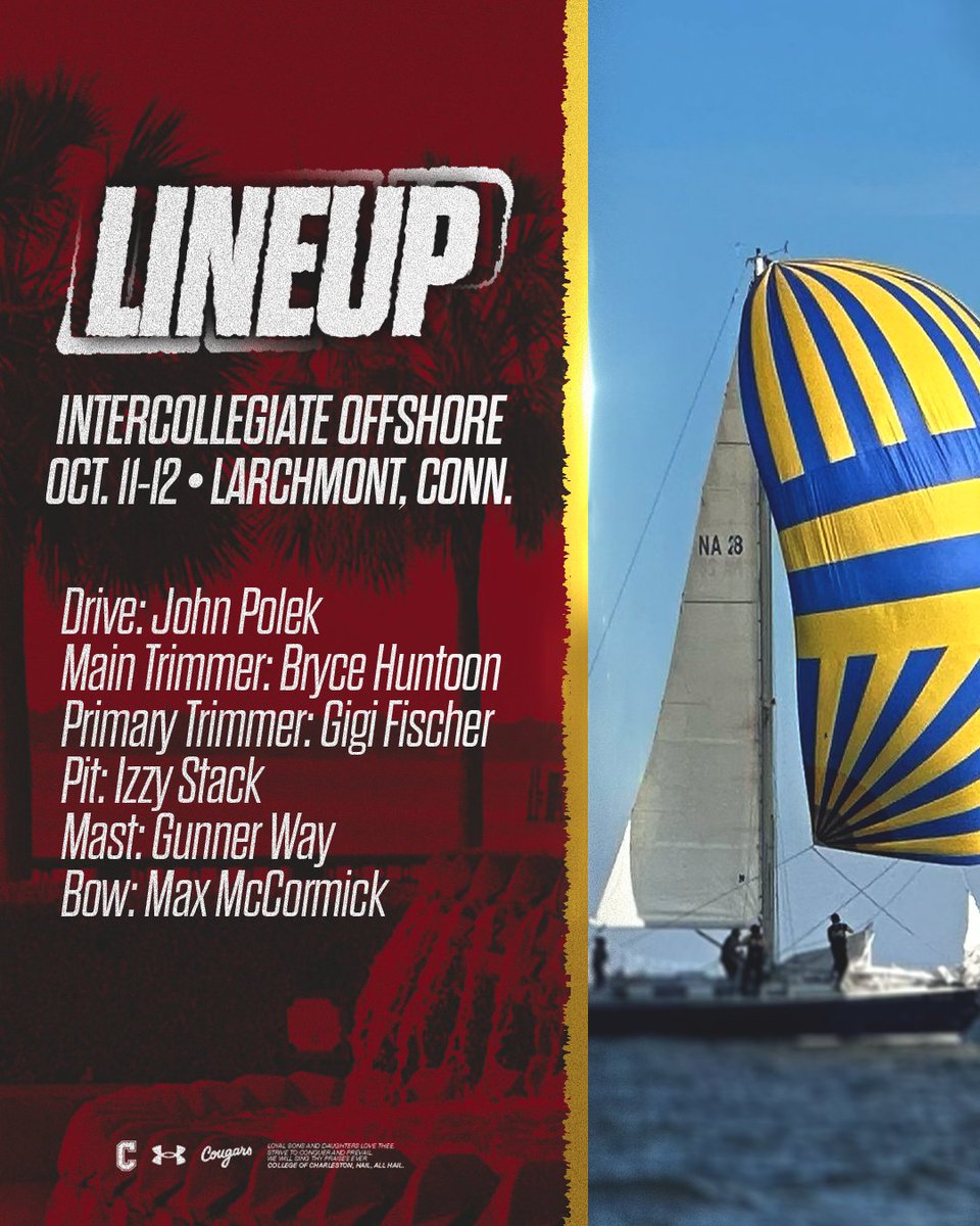 CofC Sailing tweet media