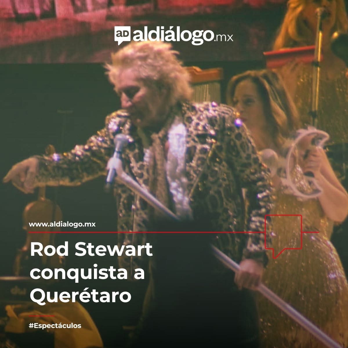 ADQueretaro's tweet image. ¡Noche mágica en #Querétaro!
#RodStewart conquista al público con una velada llena de buena música y ambiente espectacular 👉 f.mtr.cool/qmntogsbic
