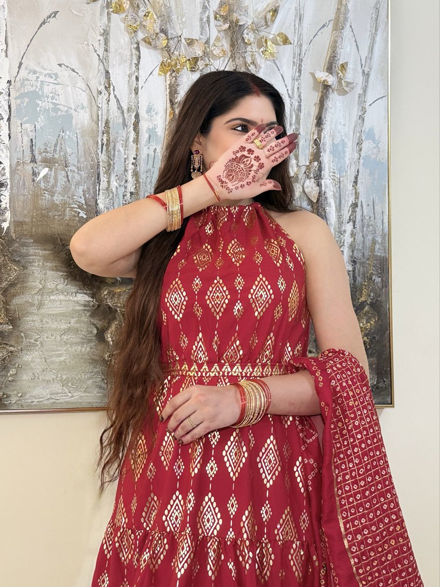 brainybeauty_'s tweet image. 🌙❤️✨ #Karvachauth2025