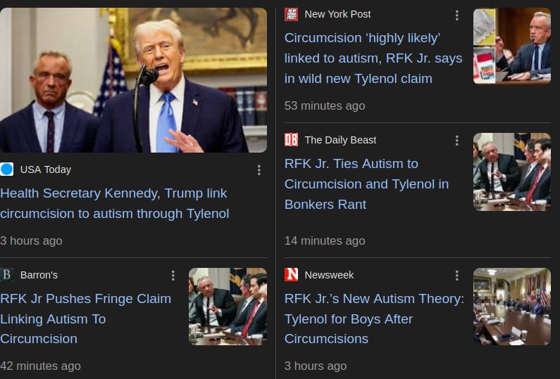 We urge you to get your medical information from trusted members of the medical and scientific community, not politicians. Trust the science!