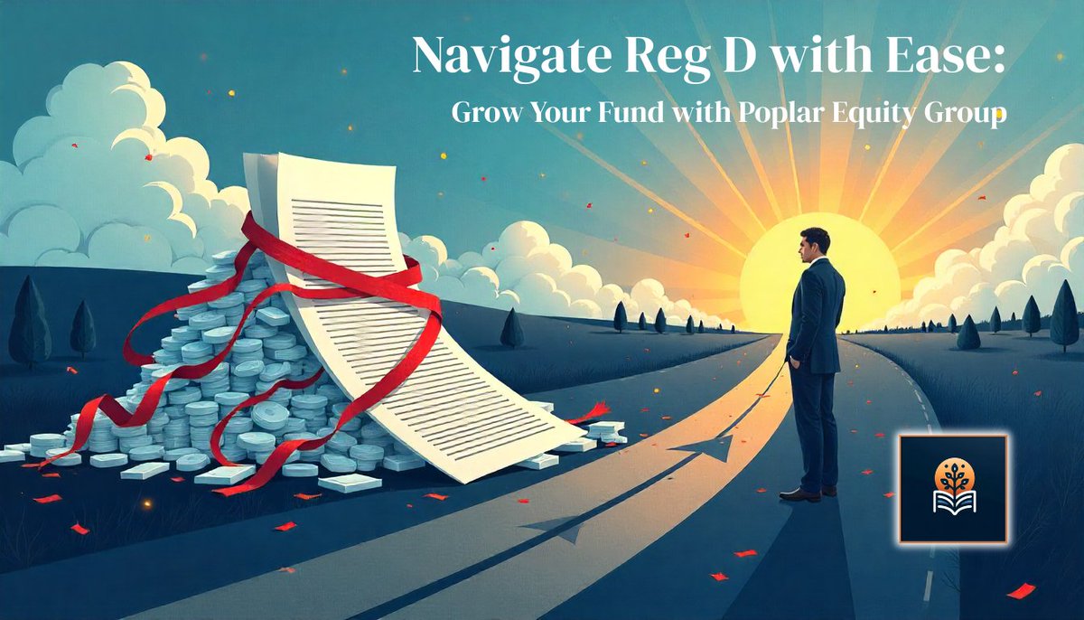 poplarequity's tweet image. 🤔 Why do 70% of fund launches stall? Compliance traps in Reg D filings. Poplar Equity Group simplifies the process, freeing you to focus on growth. What&apos;s your biggest filing hurdle? 💼⚖️ #FundFormation #RegD #PrivateEquity