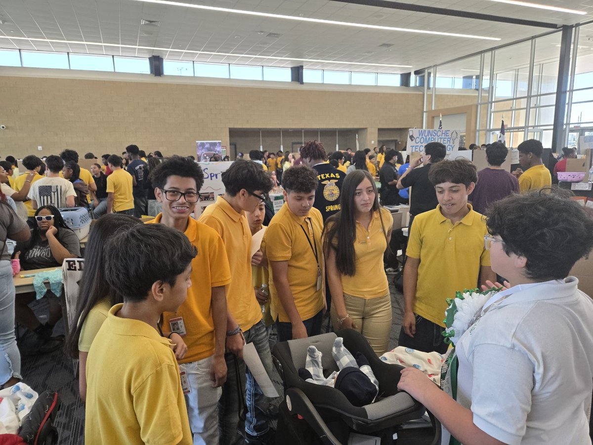 SpringISD_CTE's tweet image. ⚔️ The Spring Leadership Academy Knights have entered the arena for Day 2 of Career Destination 2025!
Armed with curiosity, courage, and leadership, these Knights are ready to conquer new career opportunities and explore their futures. 💼✨
#SLAKnights #SpringISDCTE #FutureReady