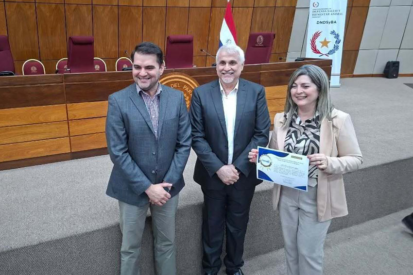 DiputadosPy's tweet image. Entregan certificados de participación correspondientes al “Castratón Nacional 2025”

(Redacción: Prensa - Dirección de Comunicación). El titular de la Comisión de Protección y Bienestar Animal de la Cámara de Diputados, legislador Luis Federico Franco (PLRA-Central), asistió al…