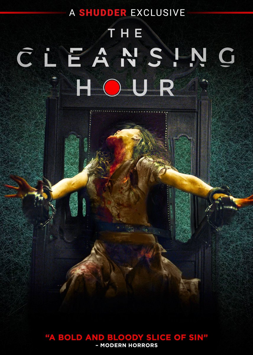 RobOrton's tweet image. Day 10: The Cleansing Hour (2019) en.wikipedia.org/wiki/The_Clean… #horroroctober #31DaysOfHorror #Spooktober #shudder #thecleansinghour