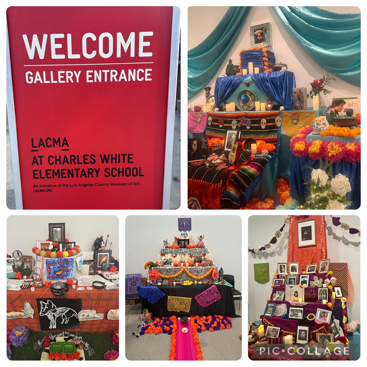 carlos_glezgtez's tweet image. El Consulado🇲🇽 en LA participa en la muestra de altares &quot;Queridos, siempre en mi mente&quot; organizada x @LACMA Charles White Elementary School Gallery, frente #MacArthurPark. Altar principal dedicado a Juan Gabriel, abierto hasta 8/nov, actividades culturales cada sábado ¡No faltes!