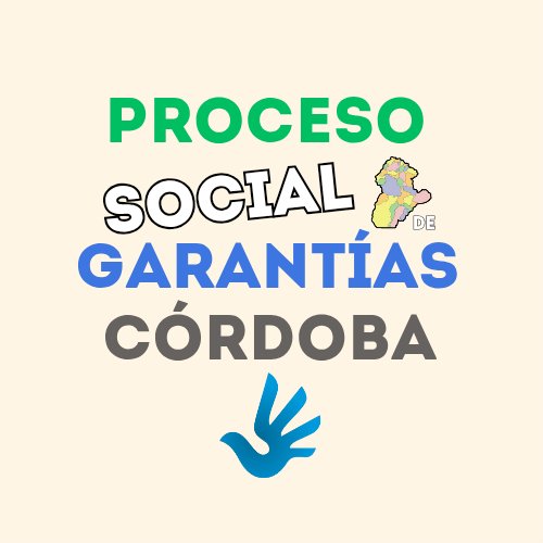 Les invitamos a seguir la cuenta en *X* del "Proceso Social de Garantías para Defensores/as de Derechos Humanos de Córdoba":
x.com/psgcordoba

Desde esta cuenta estaremos emitiendo toda la información sobre el movimiento de derechos humanos del departamento de Córdoba e