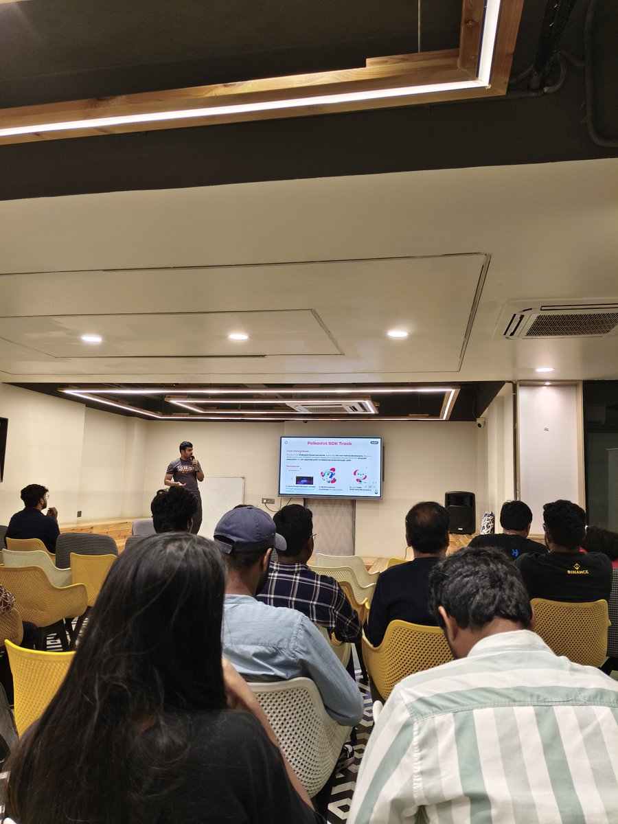Satya_Idk's tweet image. Had a great time at the Road To Sub0 builder party meetup in Hyderabad today! 🚀
Learned a ton about Polkadot 2.0, Sub0 &amp;amp; the upcoming @Polkadot cloud Hackathon 🔥