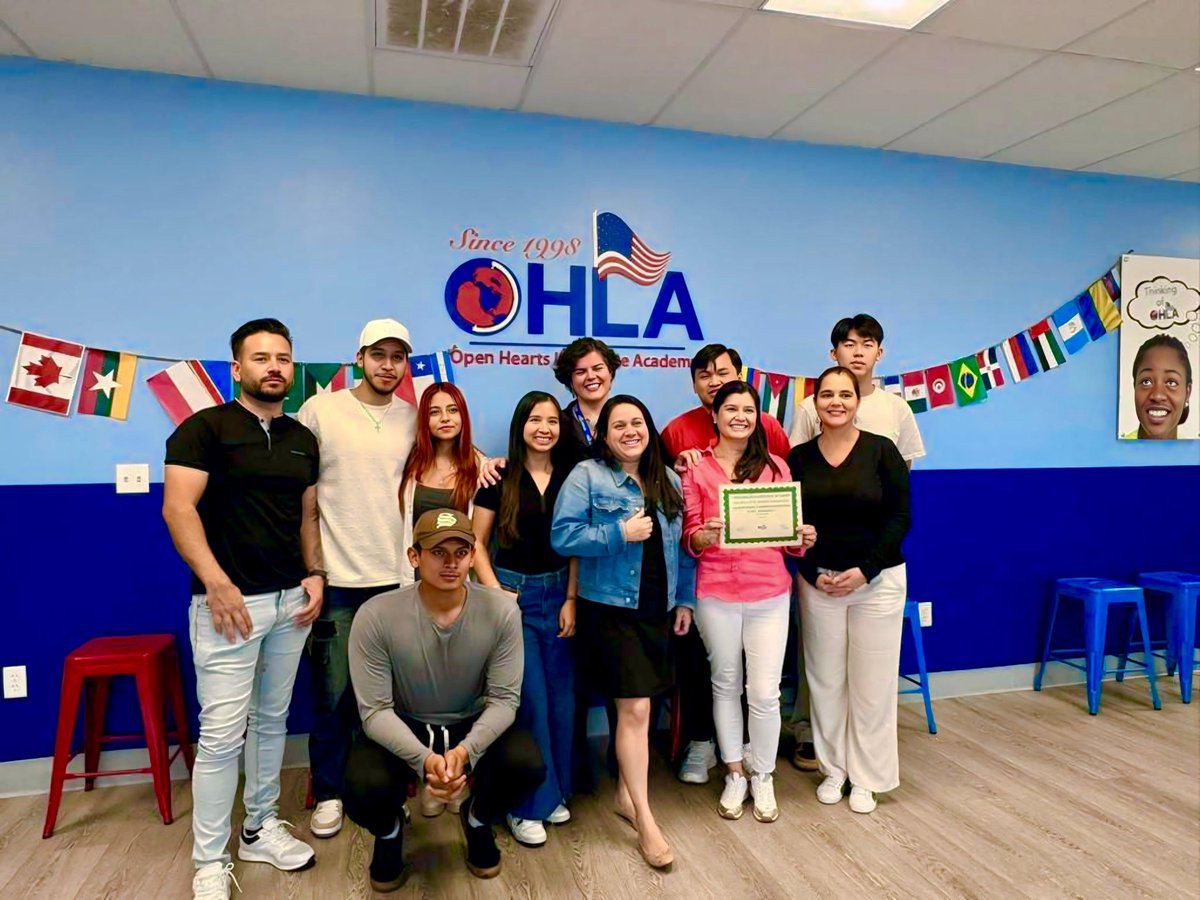 OHLASchools's tweet photo. Yesterday we celebrated our students across Miami, Aventura, Boca Raton, Tampa &amp; Celebration 🎓 Learning English isn’t easy—you showed courage, consistency &amp; heart. Proud of you all. And thank you to our teachers for guiding with patience &amp; purpose. #OHLASchools #EndOfSession https://t.co/ewfv9NhvKI