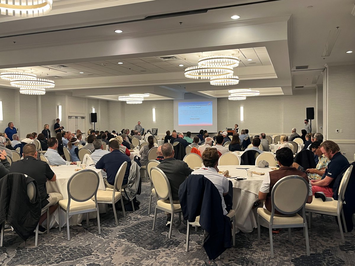 SailAmerica's tweet photo. Thank you to all who attended Sail America’s Industry Breakfast at the Annapolis Boat Show! https://t.co/kRd5YlnkvK