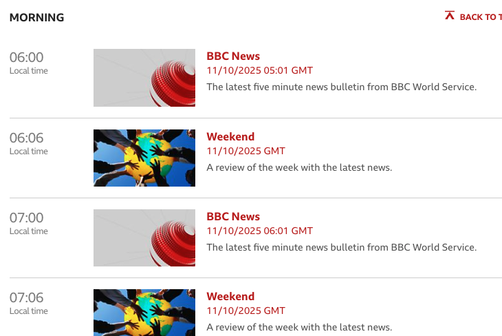I'll be a guest on the excellent Weekend programme on the BBC World Service tomorrow, bright and early just after 6am. Huge amount of global news to discuss. Tune in!