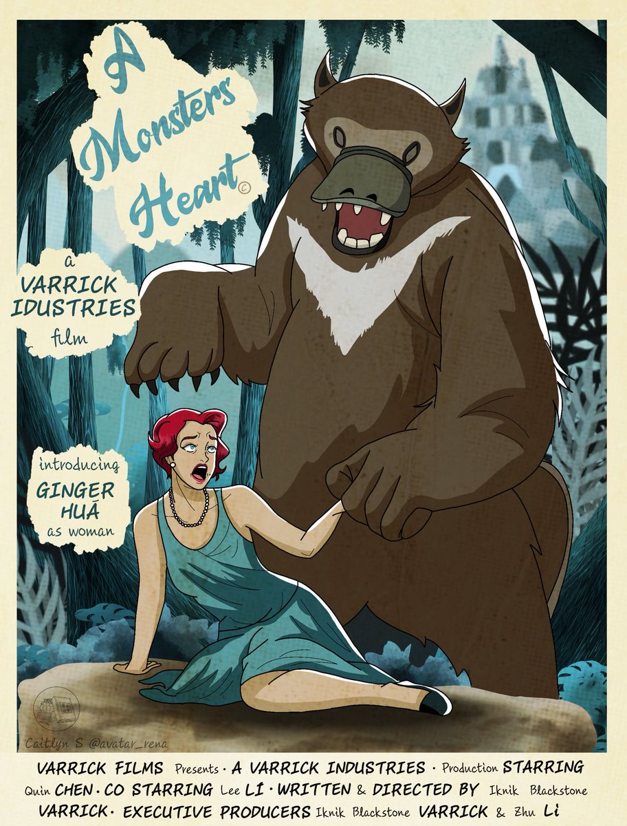 Many thanks to <a href="/TheLegendofRena/">The Legend of Rena</a> for this stellar artwork of Varrick Industries’ big budget mover in my fan fiction: Republic City Stories. Based off ATLA and TLOK. 

#fanfiction #LegendofKorra #BookofKorra #monstermovie #ginger