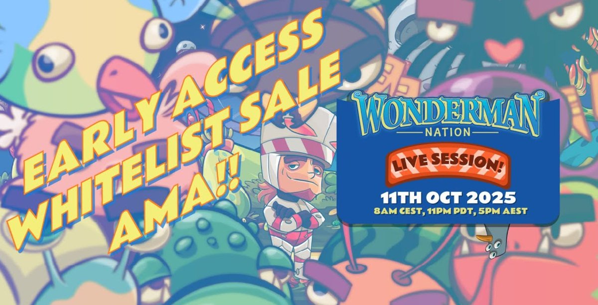 Tomorrow we hit “GO LIVE.” 

Garth &amp; Raz will review the Creature Sale—who gets in when, how the Shop/Dashboard flow works, tips to avoid hiccups—and then dive into your questions. 

We’ll pull Qs from Telegram/Discord first, then go rapid-fire from the YouTube chat. 
Bring