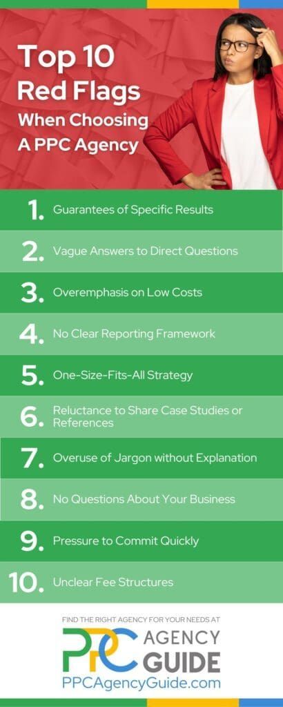 PPCAgencyGuide's tweet image. 🫣 8 is easy to miss when you’re eager to learn what a PPC agency can do for you. 🧐 Learn how to spot these flags and get next steps if you do here: buff.ly/RP8t705
#PPC #Advertising #SmallBusinessTips