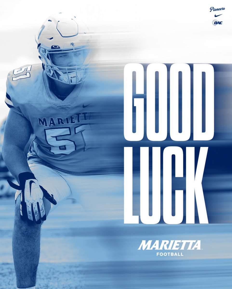 Thank you <a href="/Marietta_FB/">Marietta College Football</a>