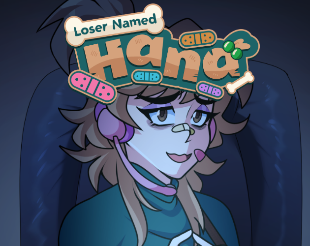 StudioRepurpose's tweet image. Loser Named Hana is currently in its final stages of production! 

New logo by @mechokkucity